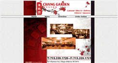 Desktop Screenshot of changgardenonline.com